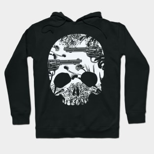 Skullduggery white Hoodie